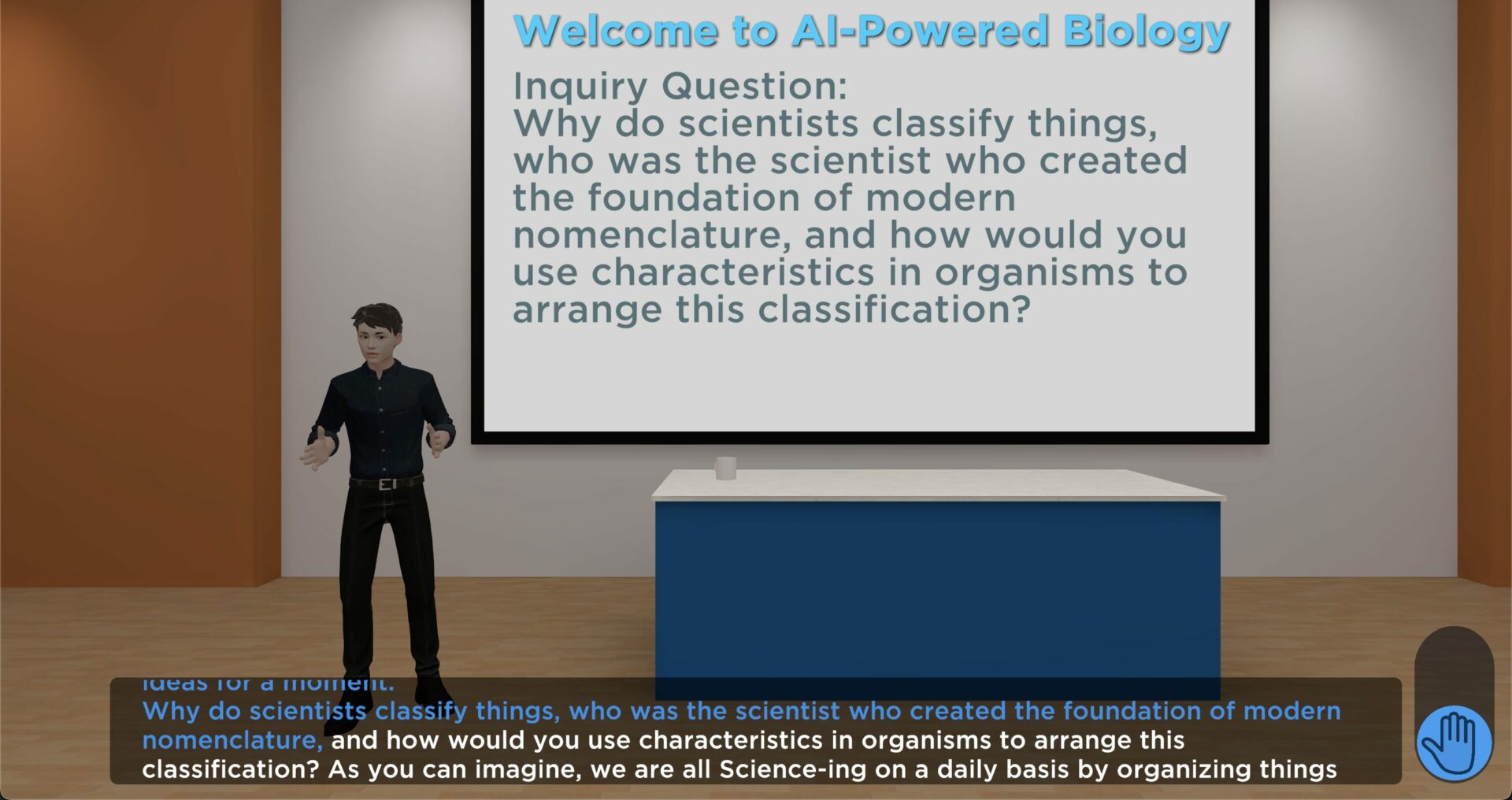 AI-Powered Biology lesson